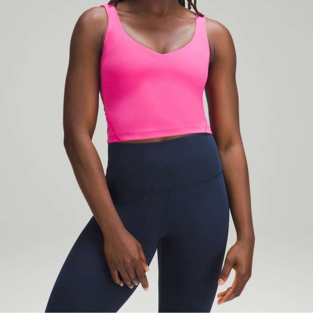 lululemon sonic pink align tank